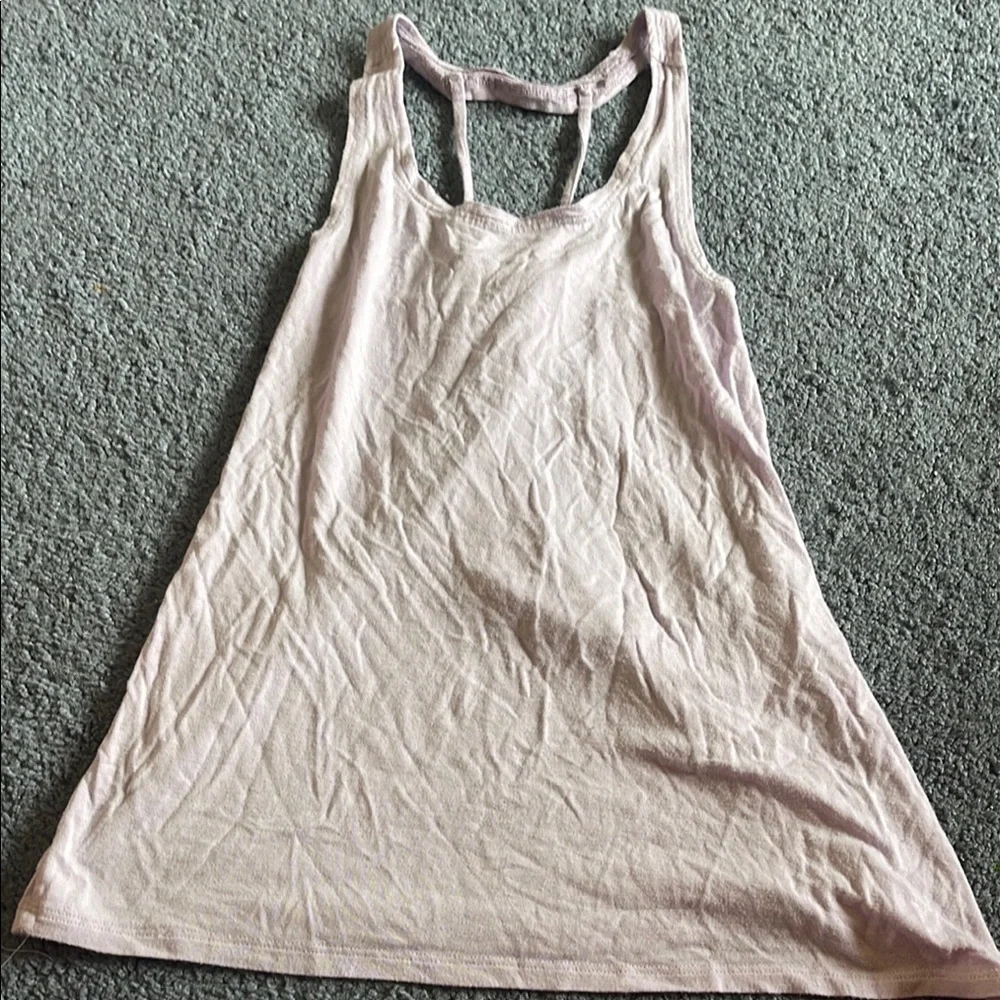 Justice White and Purple Top Casual Comfort